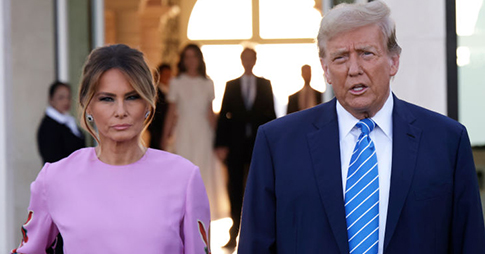 SB. Melania Trump spokesperson denies ‘completely false’ rumor about Trump and Barron